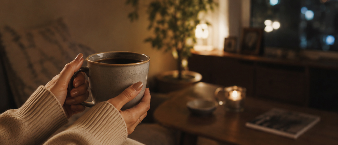 夜でもたっぷり楽しむ、カフェインレスコーヒー