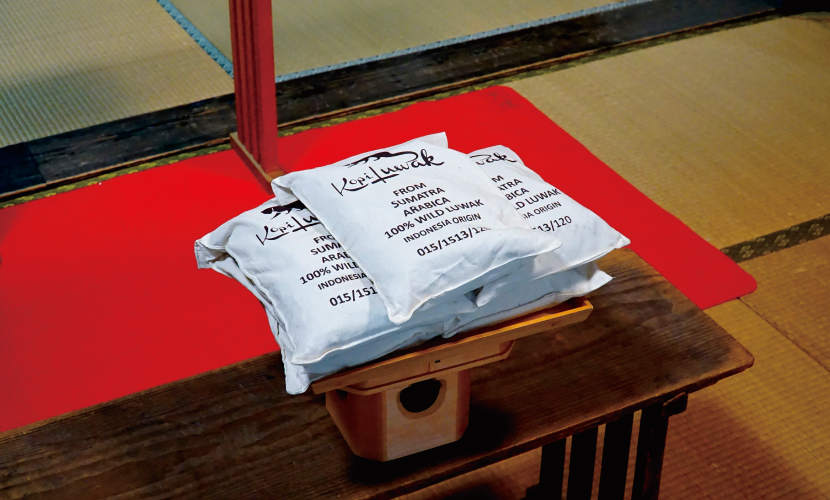 コピルアック,ジャコウネコ,運,うんこ,うんこーひー,コーヒー,珈琲,ドリップバッグ,ドリップパック,お守り,インドネシア,神社